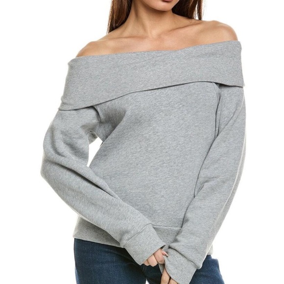 Nation LTD Sweaters - Nation LTD Women’s Barbie Off-The-Shoulder Sweatshirt size small